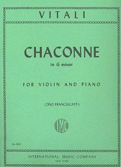 Chaconne g minor
