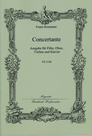 Concertante für Flöte, Oboe, Violine