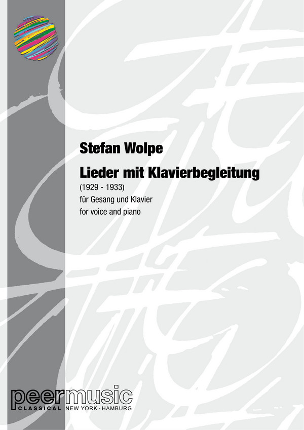 Lieder mit Klavierbegleitung 1929-1933