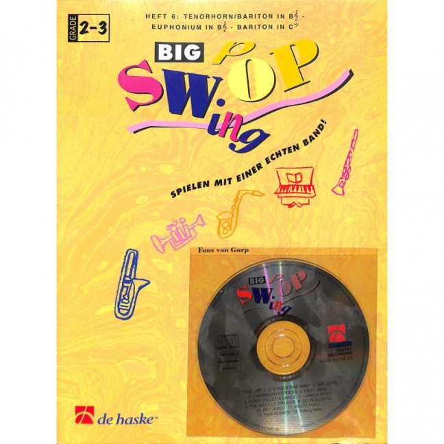 Big Swing Pop Band6 (+CD) für