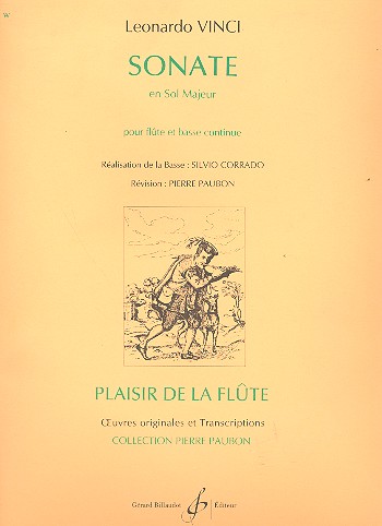 Sonate sol majeur pour flûte et bc