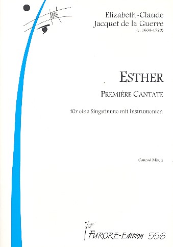 Esther première cantate für eine
