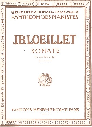 Sonate mi mineur