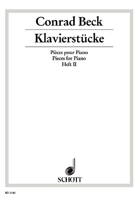 Klavierstücke Band 2