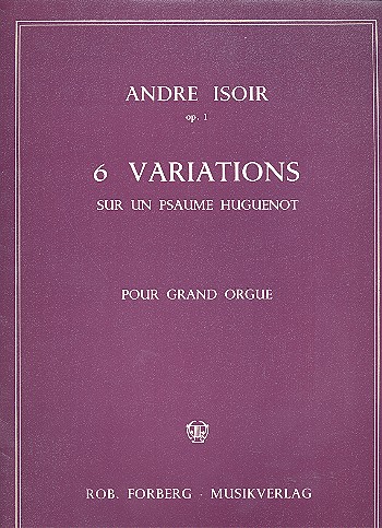 6 variations op.1 sur un psaume