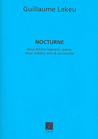 Nocturne pour piano, chant avec