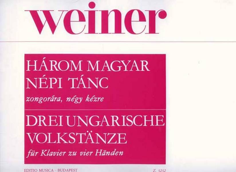 3 ungarische Volkstänze für