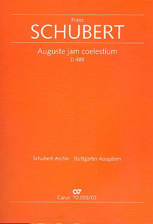 Auguste jam coelestium D488 Arie