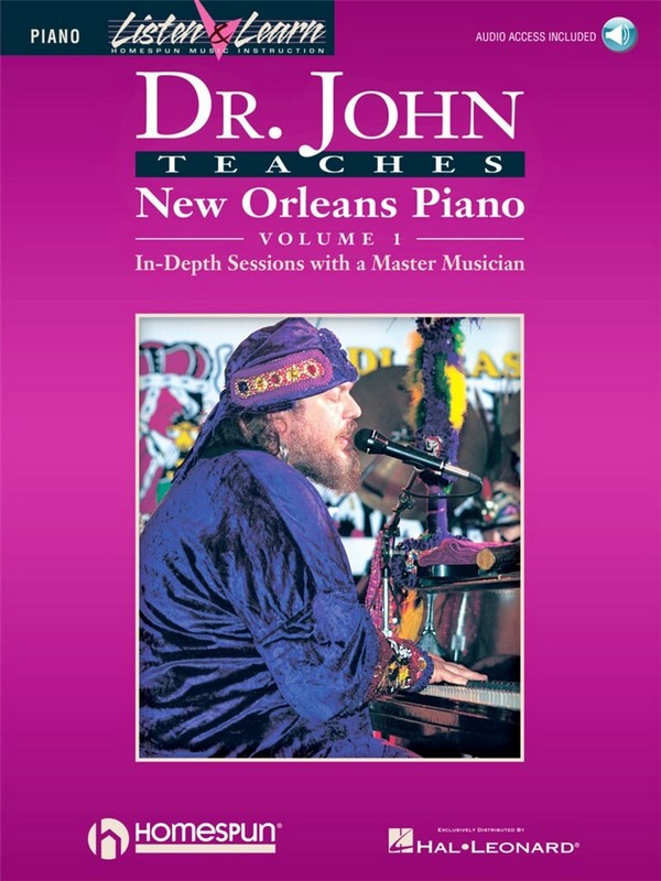Dr. John Teaches New Orleans Piano vol.1 (+CD)
