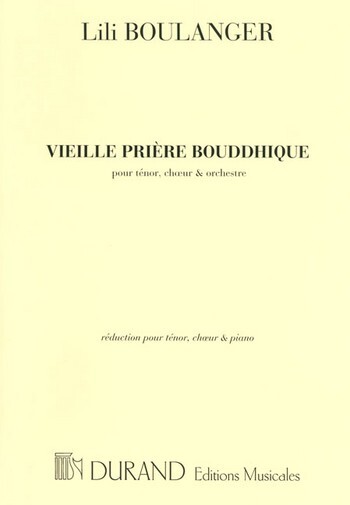 Vieille prière bouddhique für Tenor,