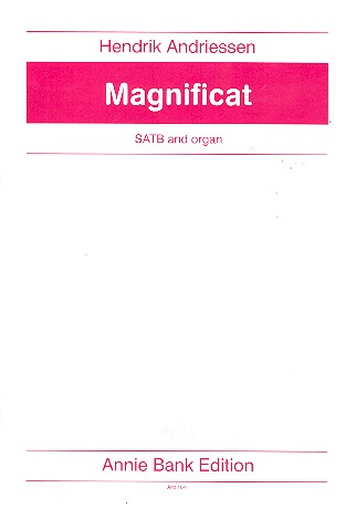 Magnificat for mixed choir and organ