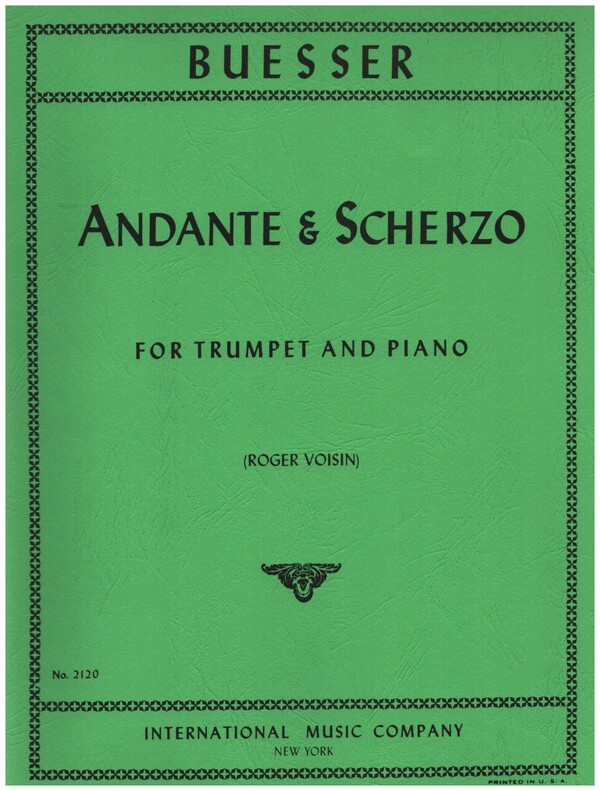 Andante and Scherzo
