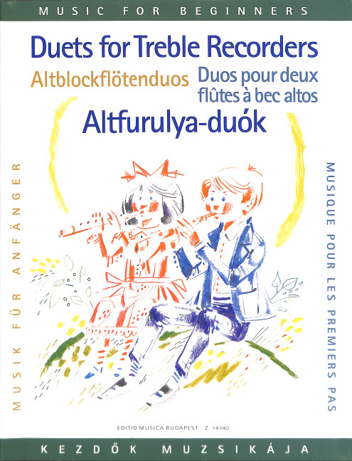 Altblockflötenduos für Anfänger