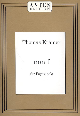 Non F für Fagott solo
