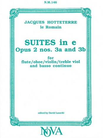 Suites e minor op.2 nos.3a+b