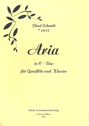 Aria C-Dur für Flöte und Klavier