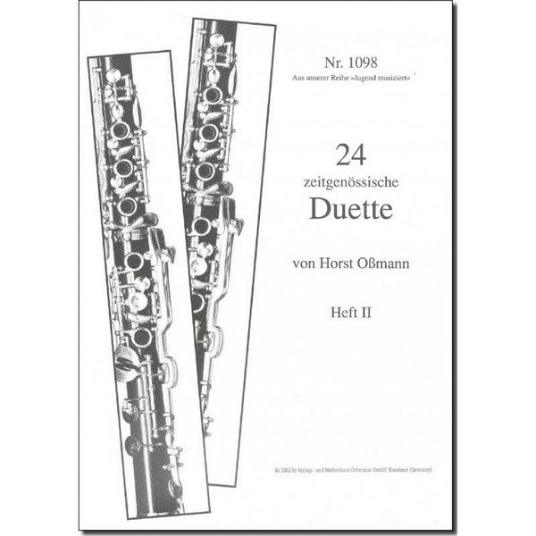 24 zeitgenössische Duette Band 2