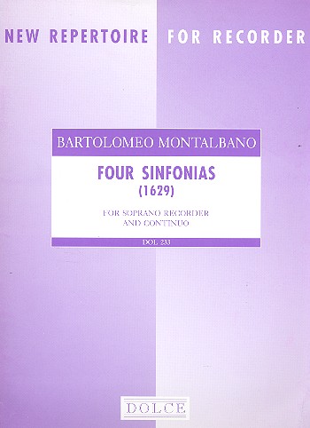 Four Sinfonias (1629)