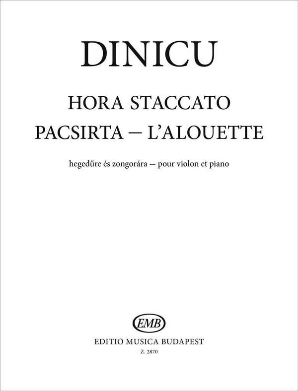 Hora staccato für Violine