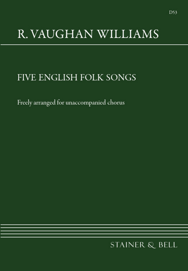 5 English Folk Songs freely arr.