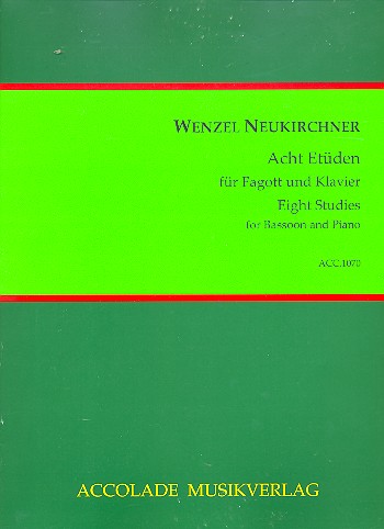 8 Etüden für Fagott und Klavier
