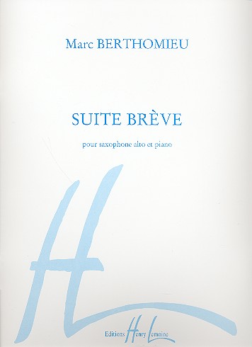 Suite brève pour saxophone alto