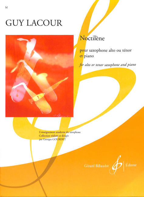 Noctilène pour saxophone alto