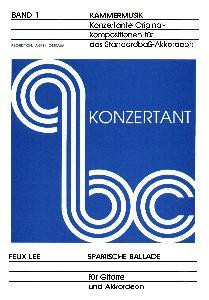 ABC Konzertant Band 1 Spanische Ballade für Gitarre