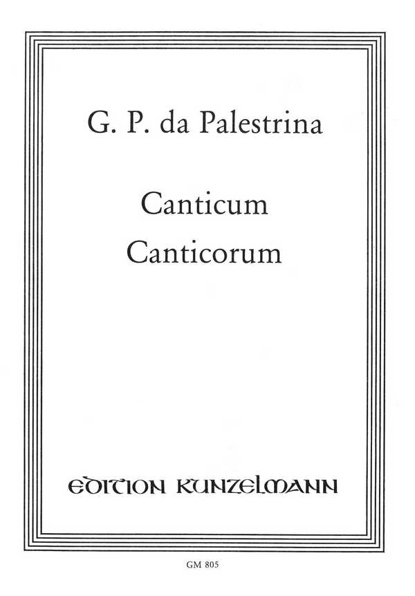Canticum Canticorum 