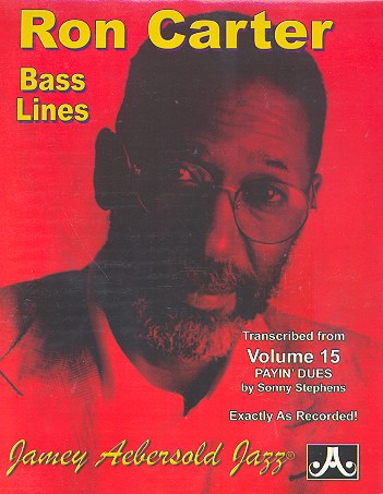 Ron Carter Bass Lines - transcribed from