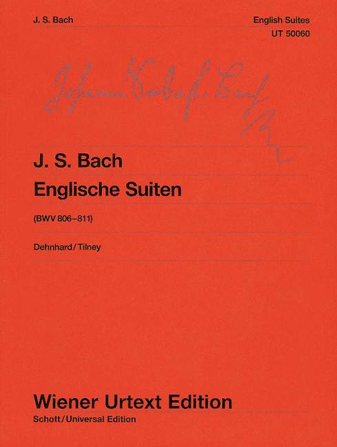 Englische Suiten BWV806-BWV811