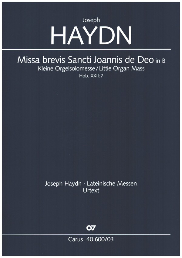 Kleine Orgelmesse B-Dur Hob.XXII:7