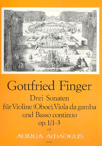 3 Sonaten op.1,1-3 für Violine