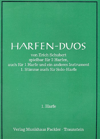 Harfen-Duos (oder Harfe und ein