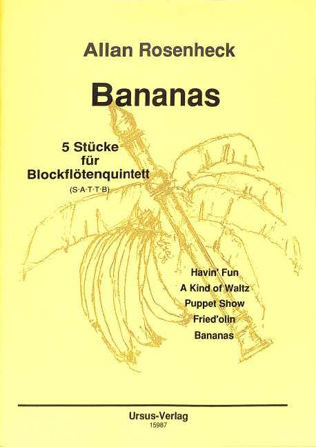 Bananas - 5 Stücke