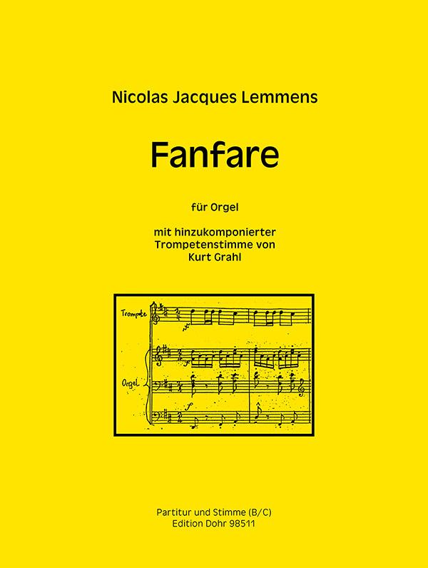Fanfare für Orgel, mit hinzu-