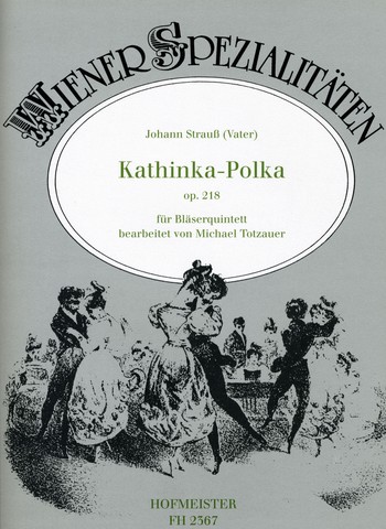 Kathinka-Polka op.218 für Flöte, Oboe,
