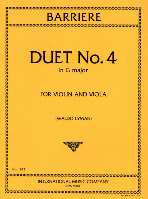 Duet G major no.4