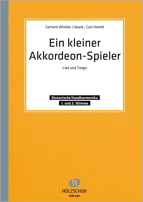 Ein kleiner Akkordeonspieler für