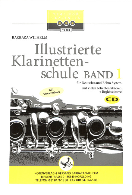 Illustrierte Klarinettenschule Band 1 (+2 CD's)