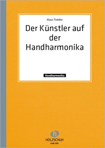 Der Künstler auf der Handharmonika