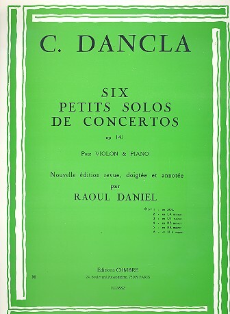Petit solo de concerto sol majeur