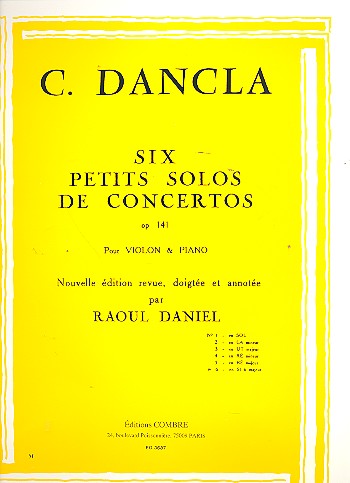 Petit solo de concerto si b majeur op.141 no.6