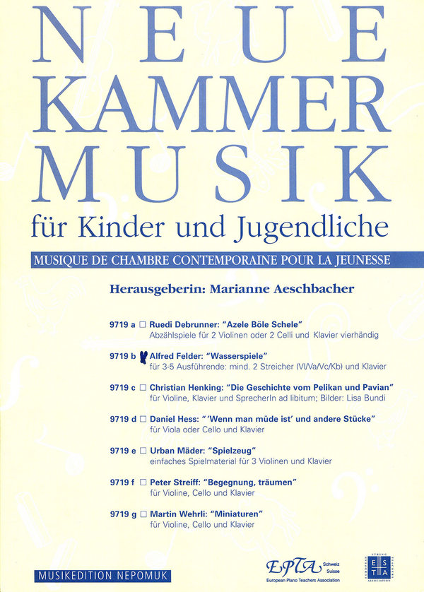 Wasserspiele für 3-5 Spieler