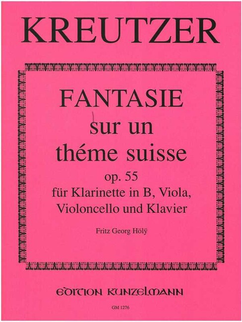 Fantaisie sur un thème suisse op.55
