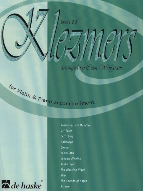 Klezmers for violin with piano