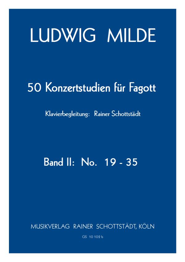 50 Konzertstudien Band 2 (Nr.18-33)