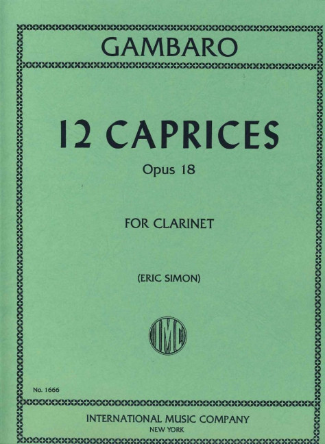 12 Caprices op.18