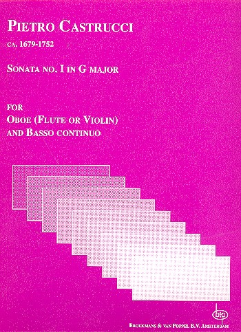Sonata G major no.1 for oboe
