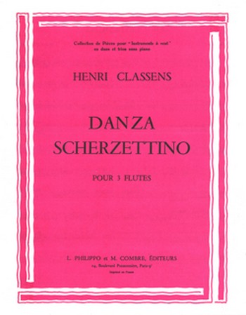 DANZA SCHERZETTINO POUR 3 FLUTES